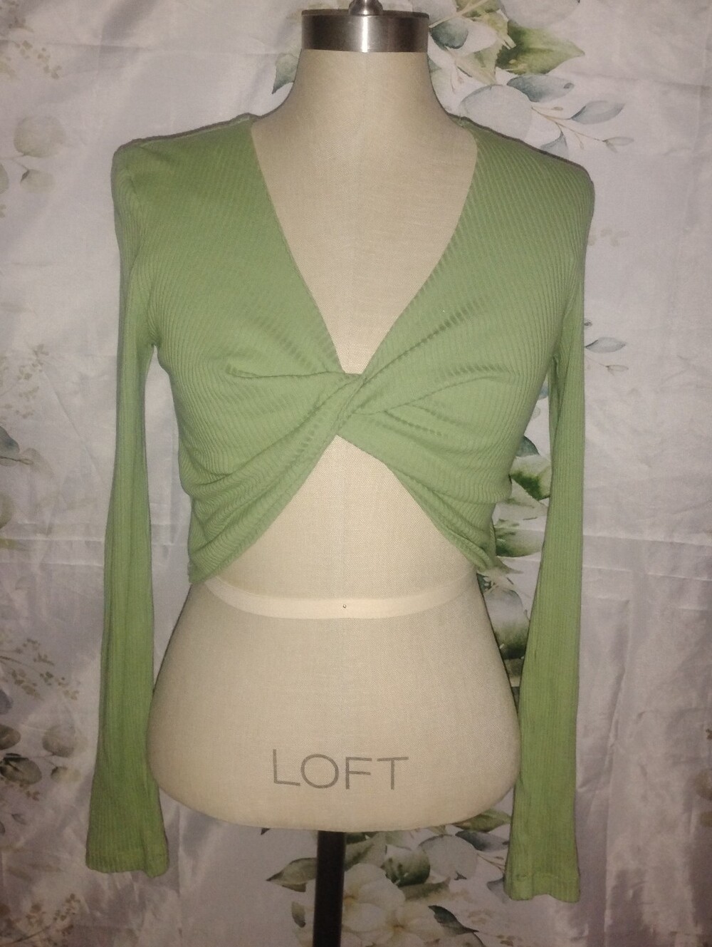 5For$12 Cropped Ribbed Long Sleeve
